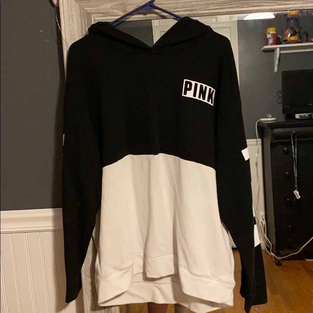 VS PINK Color Block Hoodie